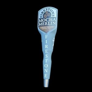 Firestone Brewery Mocho Merlin Coffee Infused Oatmeal Stout Tap Handle Knob